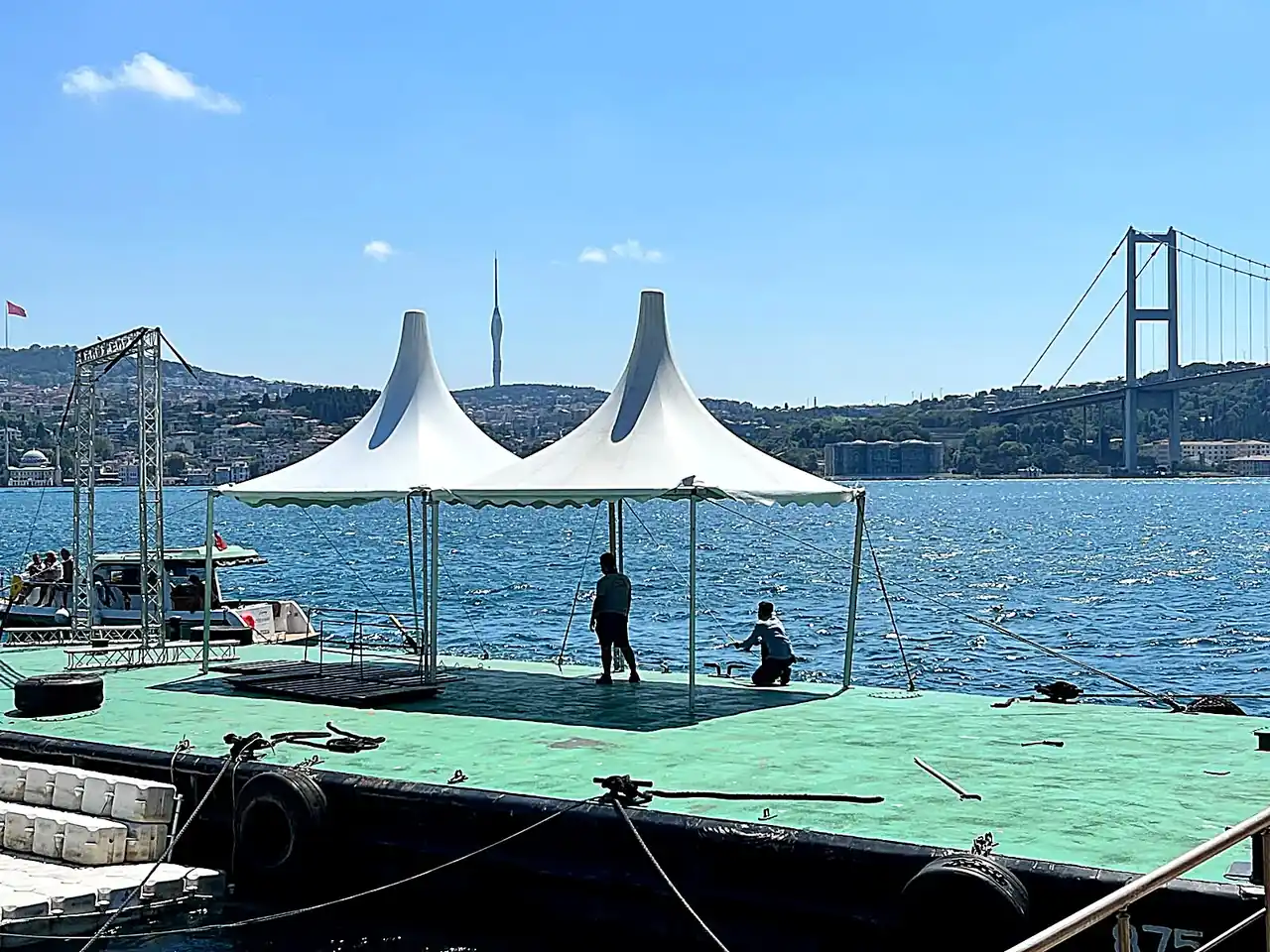 Yüzer İskele Platform Kurulumu