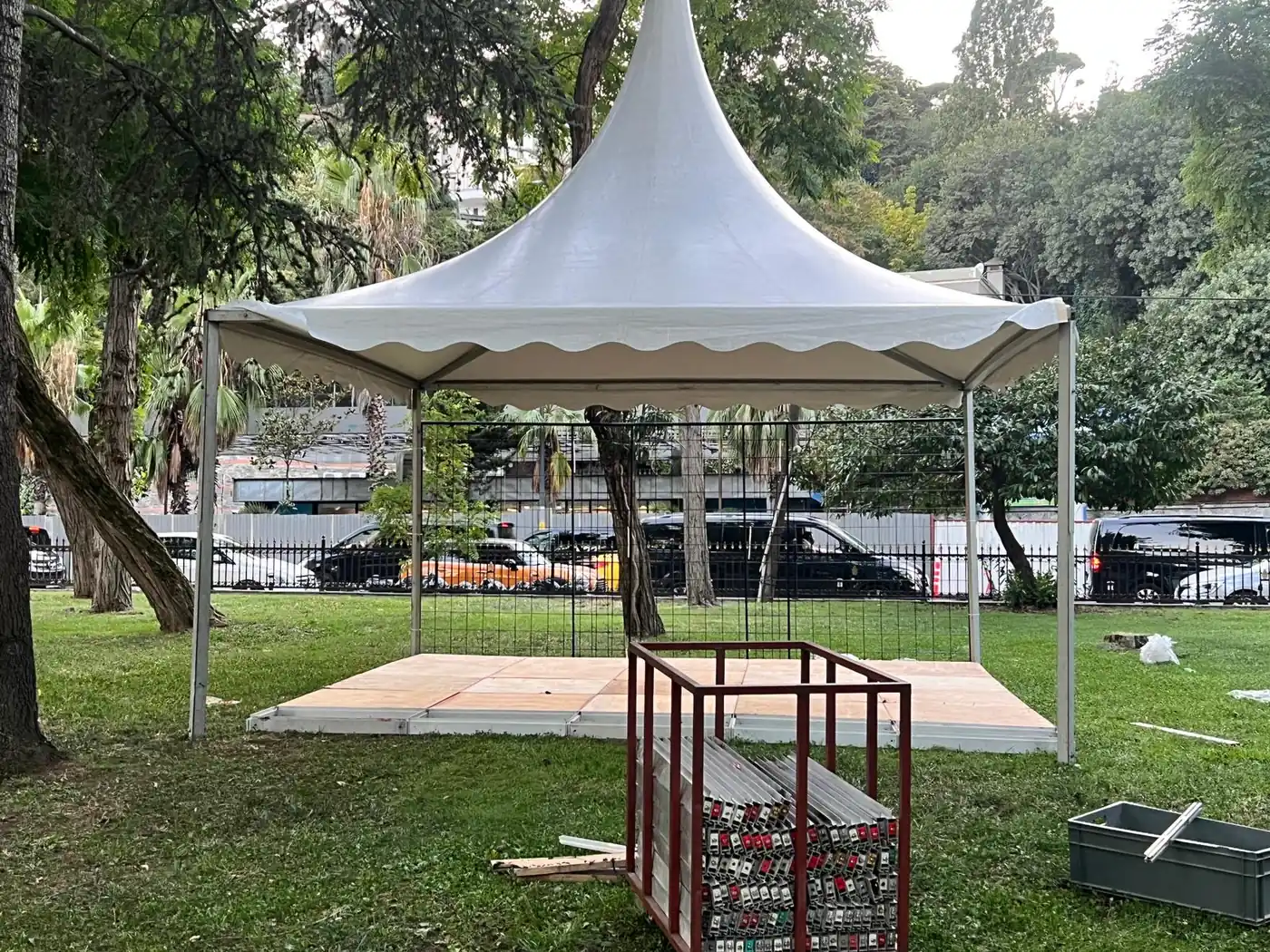 Kubbeli çadır yapı analizi